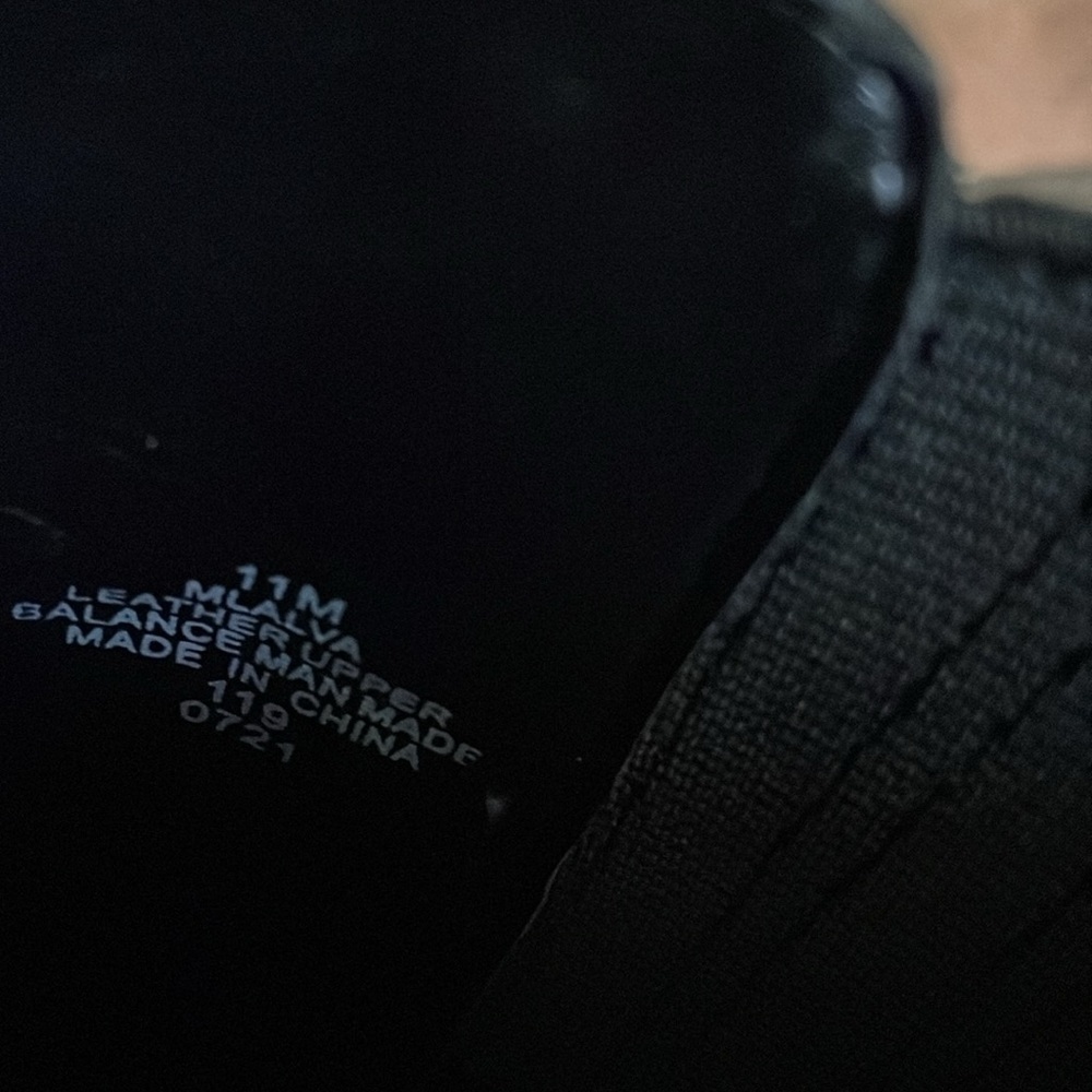 🌸 Black Leather Mark Fisher Ankle Boots Size 11 - Picture 5 of 8